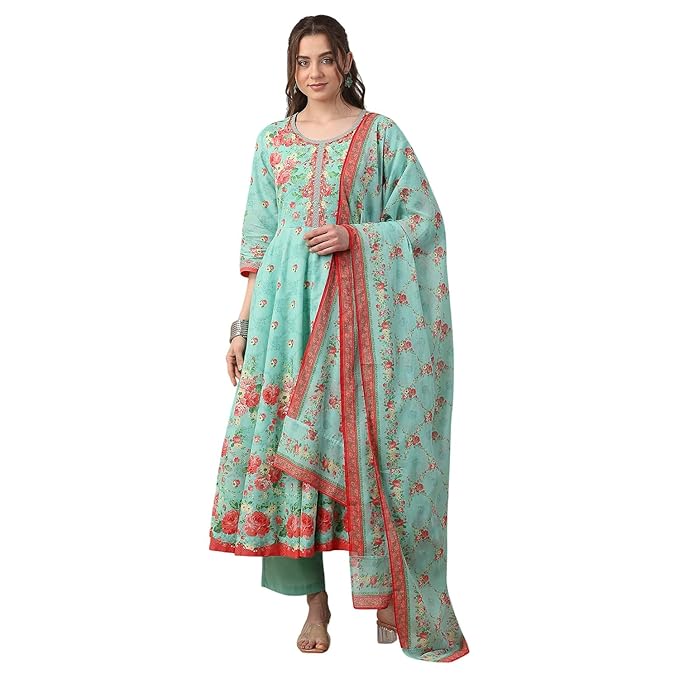 BIBA Womens Kurta Set